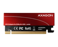 Akcesoria AXAGON PCEM2-S Adapter wewnętrzny PCIe x16, 1x M.2 NVMe M-ke